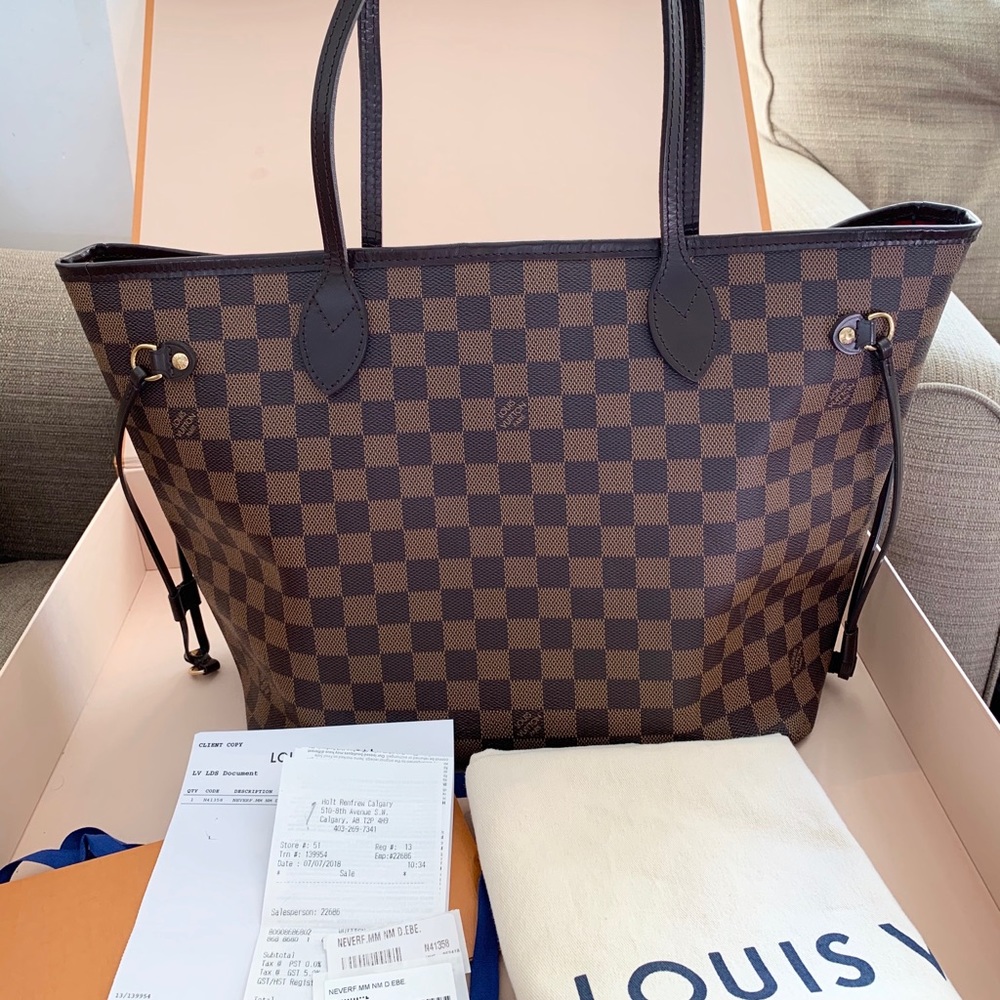 ❌SOLD❌ Neverfull MM Damier Ebene